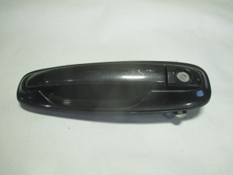 Ручка двери наружная передней левой 96547951 96615187 Шевроле Лачетти - Черная 87U - под ключ, - БУ