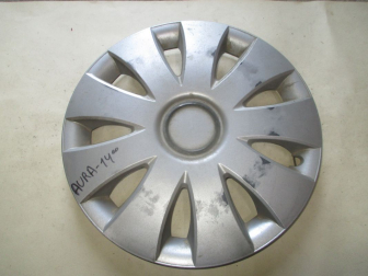 Колпак колесного диска R14 стального диска AURA 14 JESTIC Опель Астра H - 1 штука, - БУ