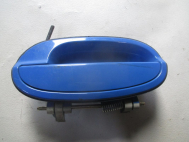 Ручка двери задней левая внешняя 96601583 96664439 Шевроле Спарк М200 - Синяя, - БУ