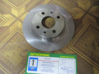 Диск тормозной 2108-3501070 для ВАЗ SAMARA 2108, 2109, 2115, 21099, - Allied Nippon