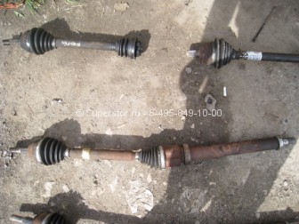 Привод Форд Фокус 3 правый с АКПП 2,0 литра BV613B436GB Zetec внут 34 зуб, - БУ