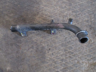 Трубка системы охлаждения на блоке 96180035 Дэу Ланос Сенс Шевроле Ланос 1,5 литра A15SMS, - БУ