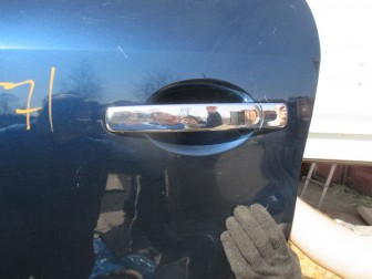 Ручка дверей наружняя задняя малая Мурано Z50, Инфинити FX35, S50, X-TRAIL T31, 82646CA000, - БУ