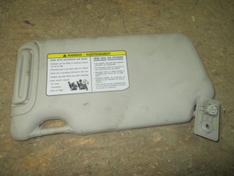 Козырек солнцезащитный левый 964013WC0A 156068592-L Ниссан Ноут Тиида N17X Верса S72, - БУ