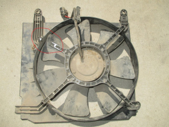 Вентилятор охлаждения 96259175 110308-1308012 Шевроле Ланос с кондиц-м и без него - есть ДЕФЕКТ - БУ
