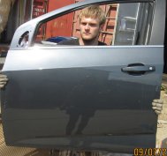 Дверь передняя Шевроле Авео Т300 левая 96893500, - БУ Серая Вмятина !!!