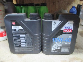 Моторное синтетика 10W-40 (1 литр) Motorrad 4T НС масло для мотоциклов Motorrad 4T, - LM