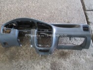 Торпеда Шевроле Ланос панель передняя приборная 96235802 в сборе с воздуховодами, - БУ LR-9