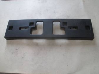 Накладка номерного знака 96545521 HB переднего бампера Шевроле Лачетти трещинка - БУ