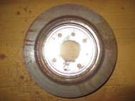 Диск тормозной задний 96549630, 24535045, 96430670 Шевроле Лачетти -  БУ