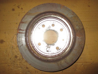 Диск тормозной задний 96549630, 24535045, 96430670 Шевроле Лачетти -  БУ