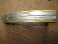 Ручка двери наружная большая 1305822 AM51U22404C передняя и задняя Форд Фокус 2, - БУ Серебро дефект