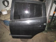 Дверь задняя левая Шевроле Реззо 96386725 сржа внутри по низу - БУ RR9 Черная - В СБОРЕ