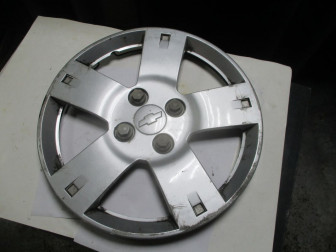 Колпак колесного диска Шевроле Авео Т250-255 R14 96653144 Крест 5 лучей царапины - под покраску - БУ