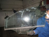 Стекло двери Шевроле Авео передней левой Т300 Все кузова 95963637, 95963639 - БУ