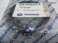 Кольца поршневые Ремонт 0,25 93740226 Авео Лачетти Круз Нэксия F16D3 1,6л 79,23 мм - Daewoo