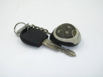 Ключ замка зажигания 96399827 Chevrolet Aveo T200-250 - без кнопок - с чипом - Б1, - БУ