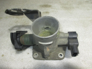 Дроссельная заслонка Форд Фокус 1 YS4U-AE YS4Z9E926AA на 2,0 литра 8V Сплит Порт USA с датчиком - БУ