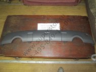 Бампер задний Шевроле Каптива C100 96433211 Нижняя часть - не крашенная шершавая, - GM