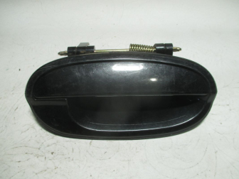 Ручка двери передней или задней правой внешняя 96601584 Шевроле Спарк М200 - Черная, - БУ