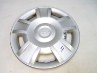 Колпак колесного диска Шевроле Авео Т200 R14 96452296 - Крест - царапины - СК74-N-4 - БУ