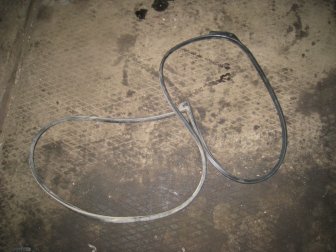 Уплотнитель двери передней правой 821404Y000 вокруг двери Kia Rio, Киа Рио 3, - БУ