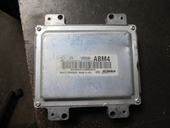 Блок управления двигателем 12642927 ABM4 Шевроле Авео Т300 Опель Астра J Мерива , - БУ
