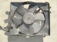 Вентилятор охлаждения 96322939 96611266 Дэу Матиз Шевроле Спарк с диффузором - ТРЕЩИНА DM-6 - БУ