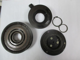 Муфта компрессора кондиционера 13376447 и шкив и электромагнитная муфта - Комплект - БУ