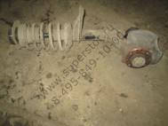 Кулак Шевроле Ланос правый 96219509, 96219507 - Стойка в сборе с аморт-ом пружиной опорой - БУ-2