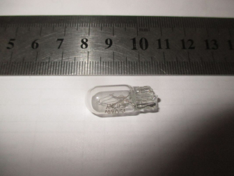 Лампа W5W безцокольная габаритов, подсветки номера, поворотников, салона 12V W2.1X9.5D, - Lynx