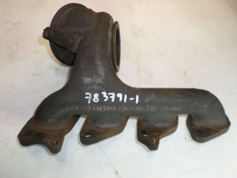 Коллектор вЫпускной Garrett 783791-1 Шевроле Круз и Опель Астра J на 1,4л TURBO - Горячая часть - БУ