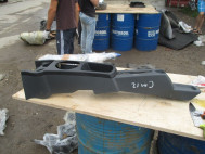 Консоль центральная 96435413 между передними сиденьями 96563800 Дэу Матиз Шевроле Спарк M200, - БУ