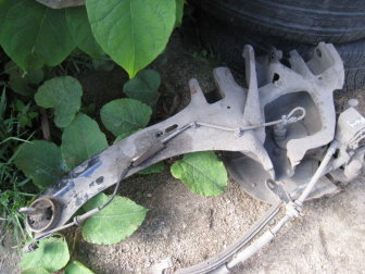 Рычаг задний левый продольный 1332262, 1349207, 1356213 Форд Фокус 2 для кузова Универсал, - БУ