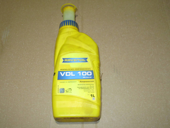 Замена компрессорного масла VDL100 1 литр RAVENOL Kompressorenoel - Ravenol