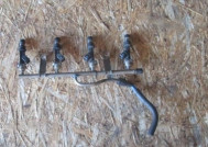 Рампа топливная 24431924 Опель Астра H Зафира 1,6 литра мотор Z16XEP 1,6 литра 5817413, - БУ