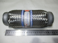 Гофра глушителя 55x200 приемной трубы компенсатор выхлопной системы 3-х слойная - Transmaster Univ