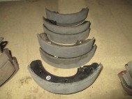 Колодки задние ВАЗ 2101-07 барабанные 2101-3502090 комплект 4 штуки, - Nippon