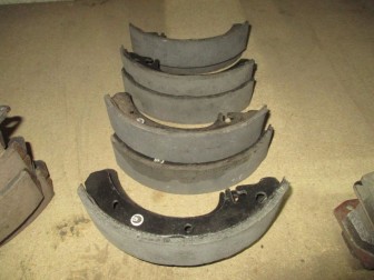 Колодки задние ВАЗ 2101-07 барабанные 2101-3502090 комплект 4 штуки, - Nippon