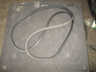 Уплотнитель проема крышки багажника Опель Антара, Шевроле Каптива C100 9681004, 4814119, - БУ OA1