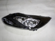 Фара левая Форд Фокус 3 под корректор 1735194, 1715435, 1719098, 1722011, 20C570A52B - Черная, - TYC