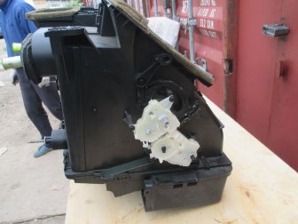 Мотор привода заслонки отопителя салона Форд Фокус 1 - YS4Z18549AA для USA, - БУ