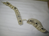 Кронштейн бампера заднего левый 95936814 95460765 Шевроле Авео Т300 Седан, - GM