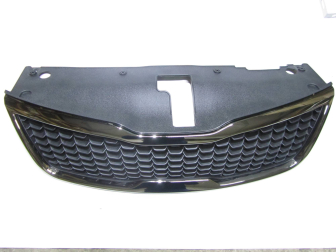 Решетка радиатора Киа Рио 3 863504Y500 рестайлинг с 2015 г Хром - Kia