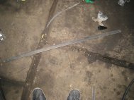 Молдинг стекла двери передней правой 822204Y000 наружный Киа Рио 3, - БУ