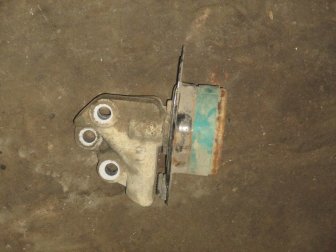 Подушка двигателя левая Опель Антара, Каптива C100 25959114, 4813922, L9  3,2 литра с АКПП, - БУ