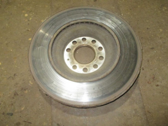 Диск тормозной передний 5Q0615301G Фольксваген Тигуан с 16г D340мм - 1 штука T=28,3 мм - БУ