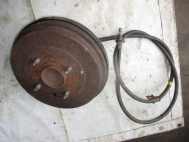 Барабан тормозной задний Ниссан Тиида С11 43206ET00A Верса, Сентра, Ливина, - БУ