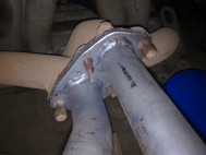 Гайка приемной трубы (штанов) глухая ЗАЗ Сенс, - ZAZ