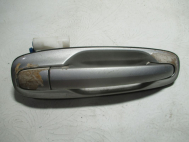 Ручка двери наружная задняя правая 96548153 Шевроле Лачетти Все - Серебро 92U - краска ОБЛЕЗЛА, - БУ